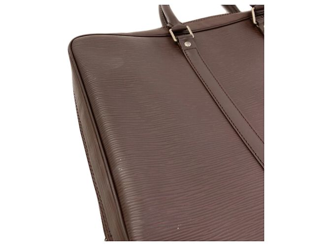 Louis Vuitton M5909D Porte Documents Voyage Business Bag Marrone - vista 14