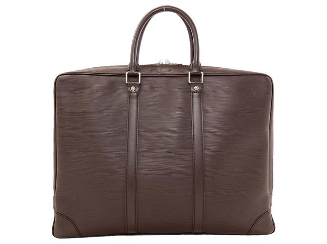 Louis Vuitton M5909D Porte Documents Voyage Business Bag Marrone - vista 2
