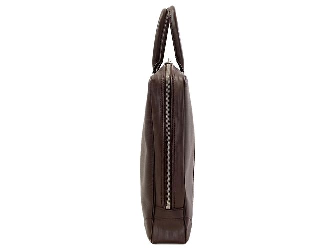 Louis Vuitton M5909D Porte Documents Voyage Business Bag Marrone - vista 3