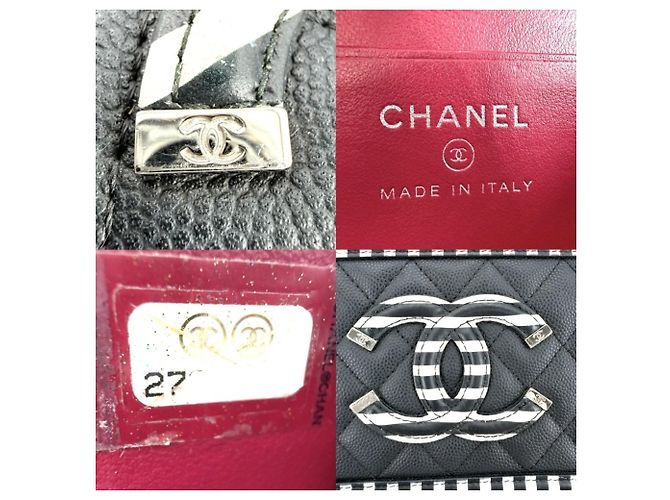 Sac à épaule mini Chanel Matelassé CC Filigree pour femme Noir - vue 5