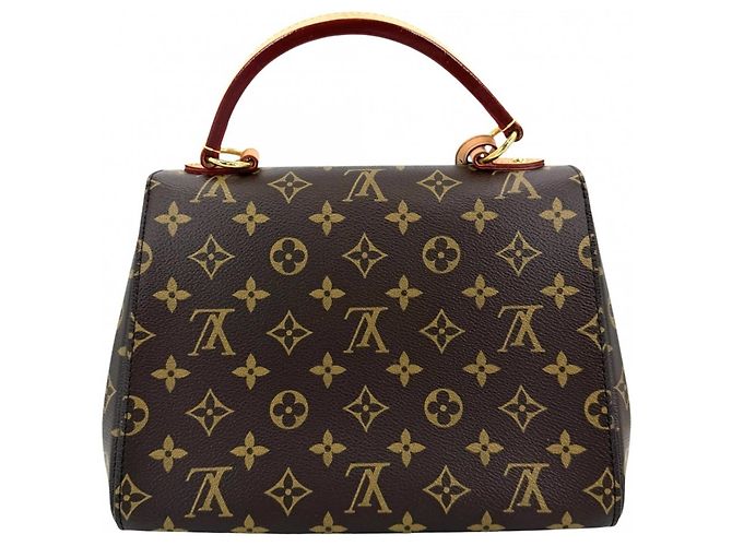 Borsa Louis Vuitton Monogram Cluny BB Marrone Rosa - vista 2