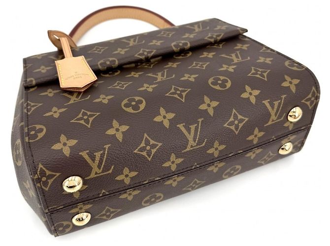 Borsa Louis Vuitton Monogram Cluny BB Marrone Rosa - vista 3