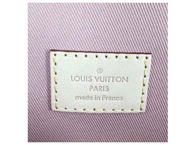 Borsa Louis Vuitton Monogram Cluny BB Marrone Rosa - vista 5