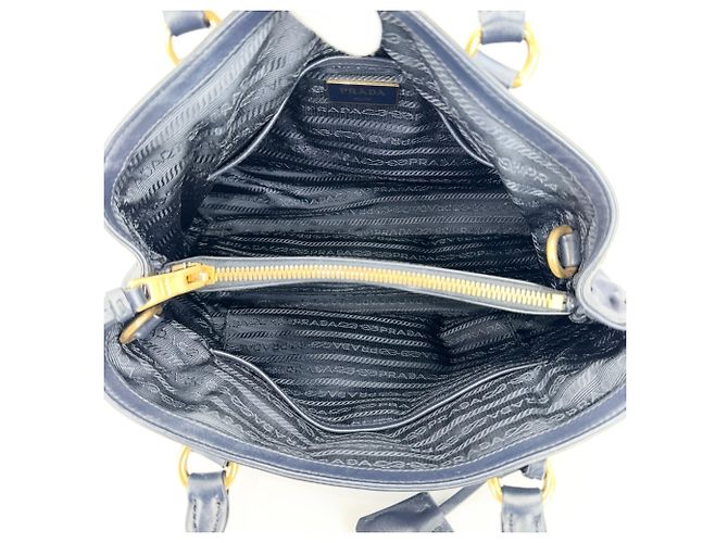 Borsa a tracolla Prada Navy Blu navy - vista 4