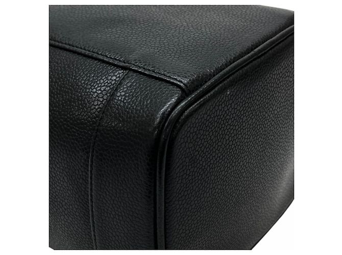 Timeless Borsa Chanel in pelle di vitello martellata nera Nero - vista 15