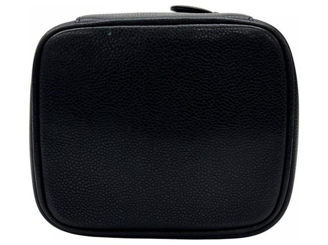 Timeless Borsa Chanel in pelle di vitello martellata nera Nero - vista 4