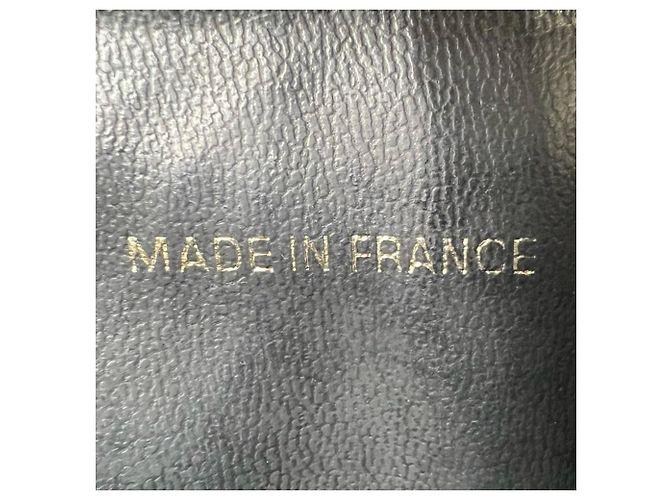 Timeless Borsa Chanel in pelle di vitello martellata nera Nero - vista 8