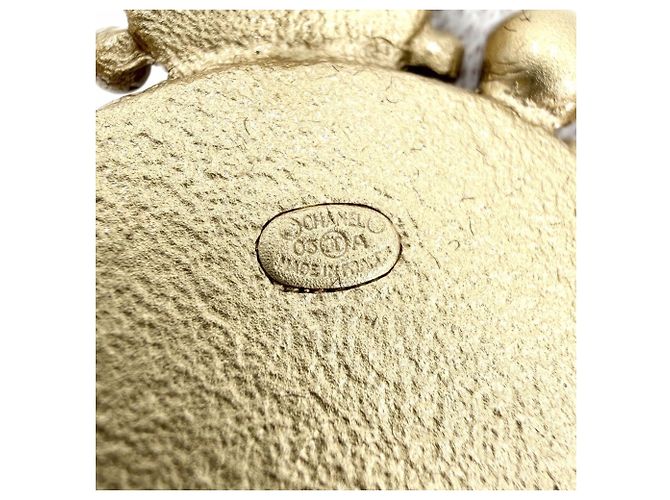 Spilla Chanel Coco Mark Bianca e Gialla Bianco Giallo - vista 4