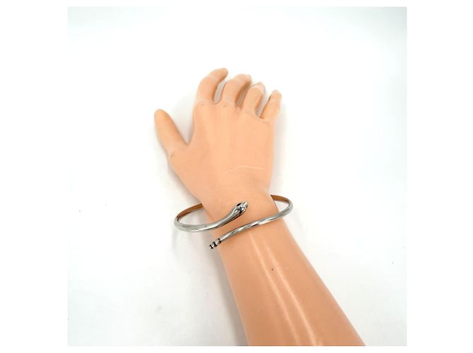 Bracciale Rigido Snake da Donna Tiffany & Co. Argento - vista 3