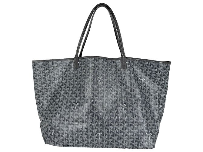 Borsa Tote Goyard Saint Louis GM Marrone Bianco - vista 2