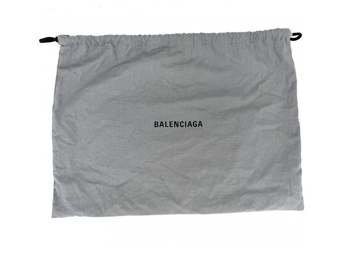 Borsa a tracolla Balenciaga Le Cagole XS Marrone Bianco - vista 10