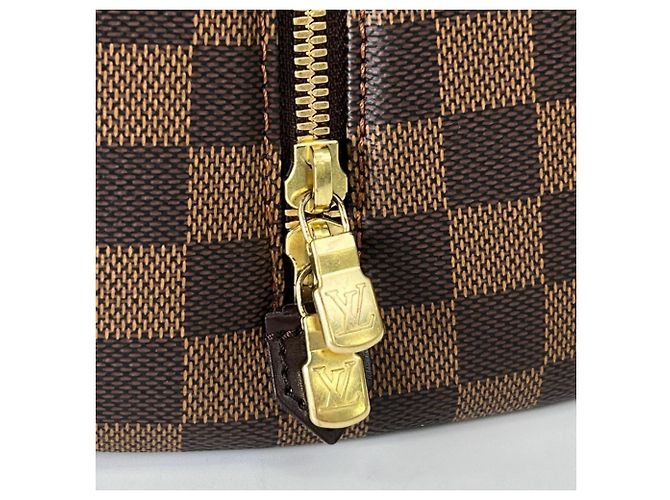 Borsa a mano Louis Vuitton Ribera MM da donna Marrone Bianco - vista 7