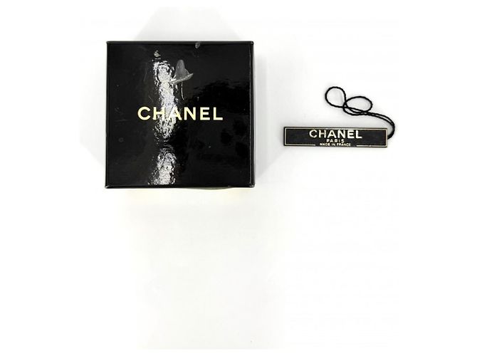 Orecchini Chanel stile vintage dorati D'oro - vista 5