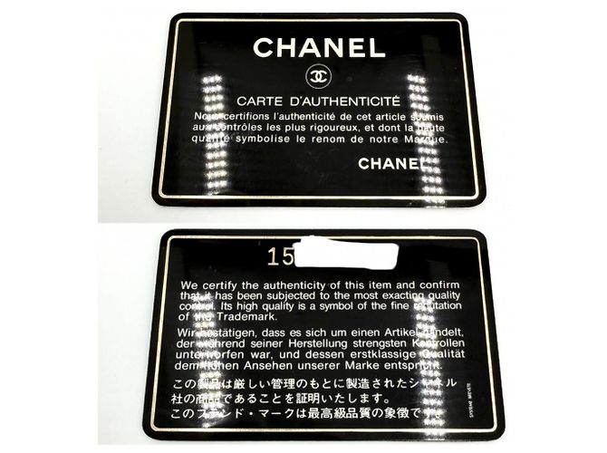 Borsa a tracolla Chanel Black Matelassé Nero - vista 8