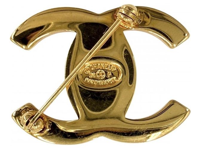Spilla Chanel Coco Mark Oro D'oro - vista 2