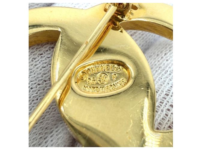 Spilla Chanel Coco Mark Oro D'oro - vista 4
