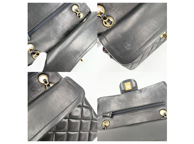 Borsa a tracolla Chanel Matelassé 23 Nero - vista 7