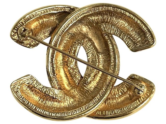 Spilla Chanel Matelassé D'oro - vista 2