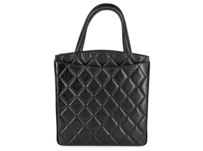 Timeless Borsa Tote Matelassé da donna Chanel Nero - vista 2