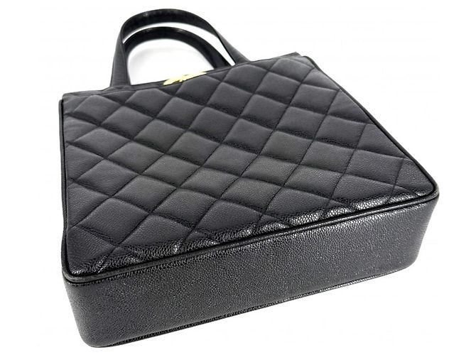 Timeless Borsa Tote Matelassé da donna Chanel Nero - vista 3