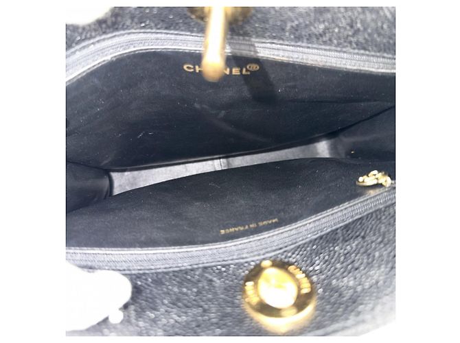 Timeless Borsa Tote Matelassé da donna Chanel Nero - vista 4