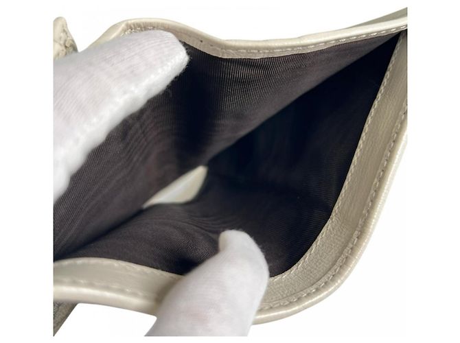 Cartera bi-fold Gucci de lona GG marrón Castaño - vista 6