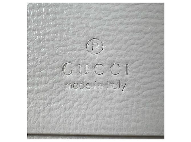Cartera bi-fold Gucci de lona GG marrón Castaño - vista 7