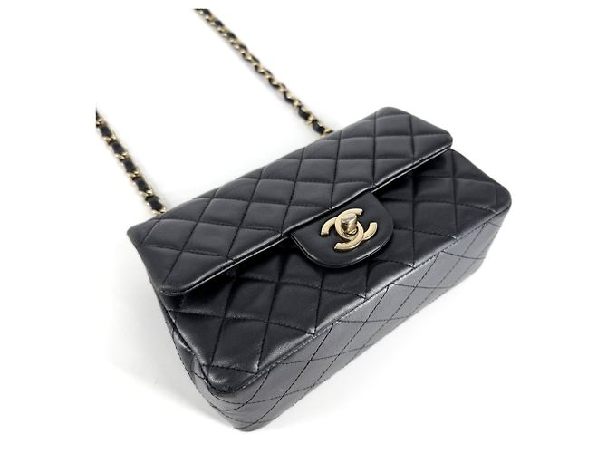 Borsa a tracolla Mini Matelassé da donna Chanel Nero - vista 3