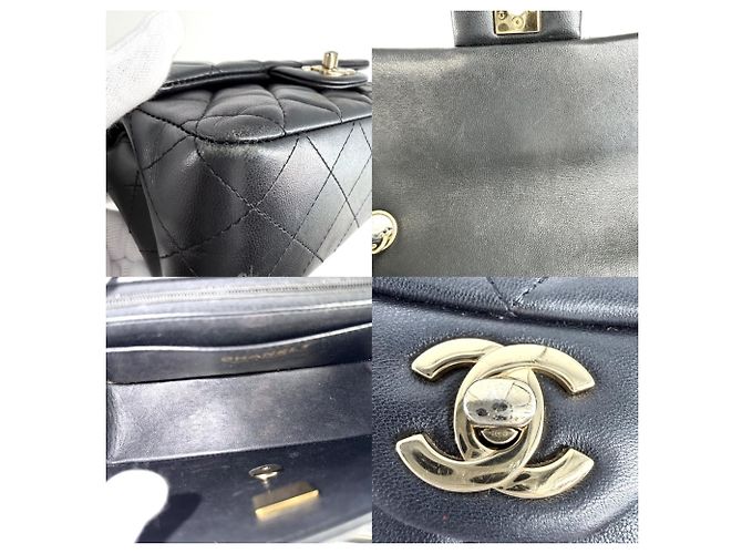 Borsa a tracolla Mini Matelassé da donna Chanel Nero - vista 8