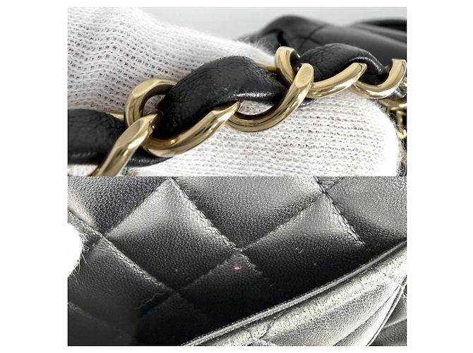 Borsa a tracolla Mini Matelassé da donna Chanel Nero - vista 9
