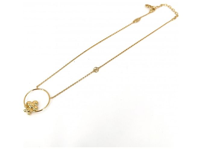 Collana con pendente Louis Vuitton Vivienne D'oro - vista 4