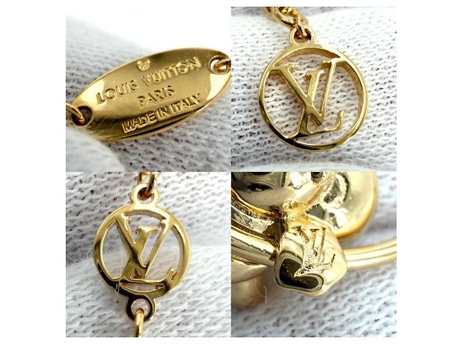 Collana con pendente Louis Vuitton Vivienne D'oro - vista 5