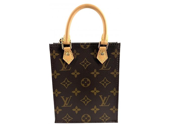 Borsa Louis Vuitton Women's Petite Sac Plat Marrone - vista 2