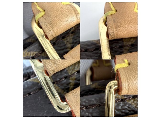 Borsa Louis Vuitton Women's Petite Sac Plat Marrone - vista 6