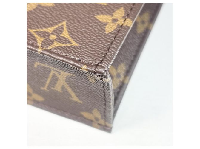 Borsa Louis Vuitton Women's Petite Sac Plat Marrone - vista 8