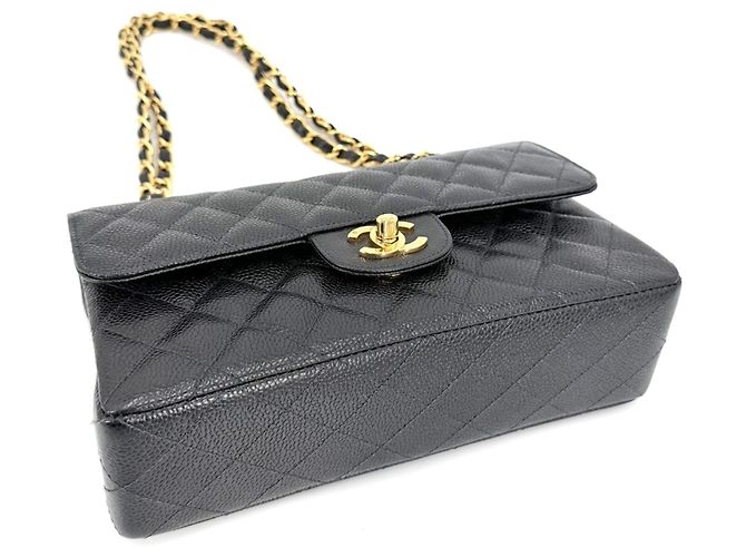 Borsa a tracolla Chanel Matelassé 23 Nero - vista 3