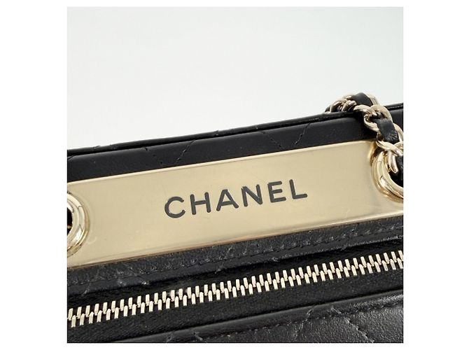 Camera Borsa a tracolla mini Matelassé da donna Chanel Nero - vista 6