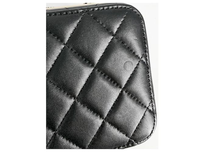 Camera Borsa a tracolla mini Matelassé da donna Chanel Nero - vista 8
