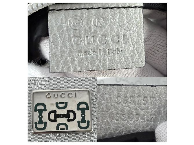 Borsa hobo Gucci Small Web Pop Argento - vista 5