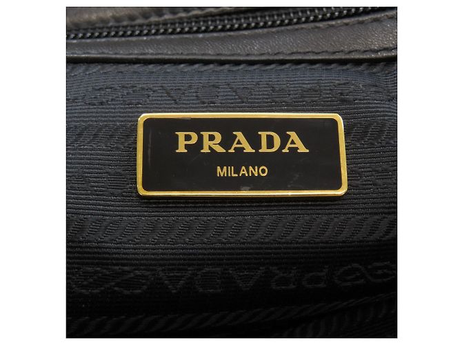 Borsa 2-Way Prada Fiocco Nero - vista 6