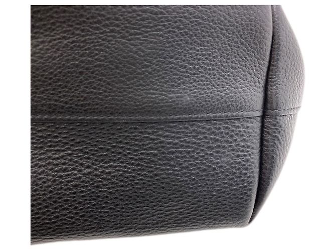 Borsa a mano 2-Way Prada 1BA111 con logo Triangle Nero - vista 11