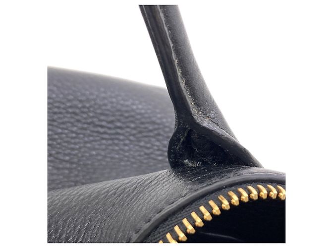 Borsa a mano 2-Way Prada 1BA111 con logo Triangle Nero - vista 15