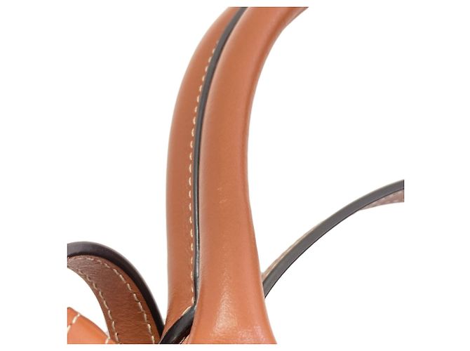 Céline Borsa Tote Vertical Cabas Triomphe 2-Way Celine Marrone - vista 9