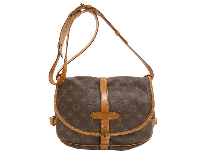 Louis Vuitton M42256 Saumur 30 Shoulder Bag Monogramma - vista 2