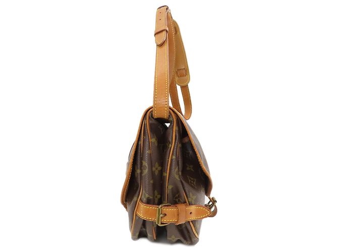 Louis Vuitton M42256 Saumur 30 Shoulder Bag Monogramma - vista 3