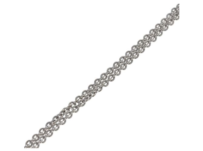 Bulgari Collana a catena Bvlgari in oro bianco 18K - vista 2