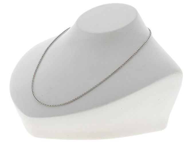 Bulgari Collana a catena Bvlgari in oro bianco 18K - vista 5