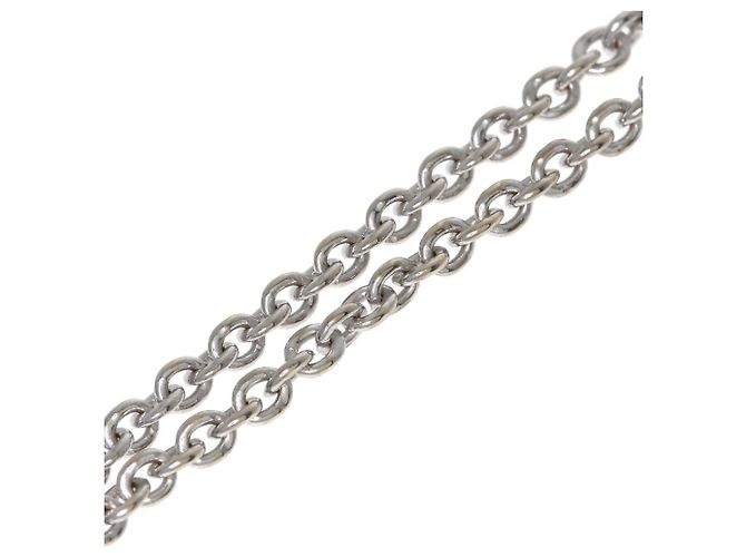Bulgari Collana a catena Bvlgari in oro bianco 18K - vista 7