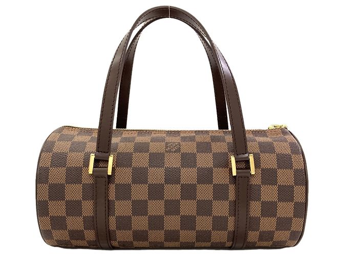 Borsa a mano Louis Vuitton N51304 Papillon 26 Damier ebene - vista 2