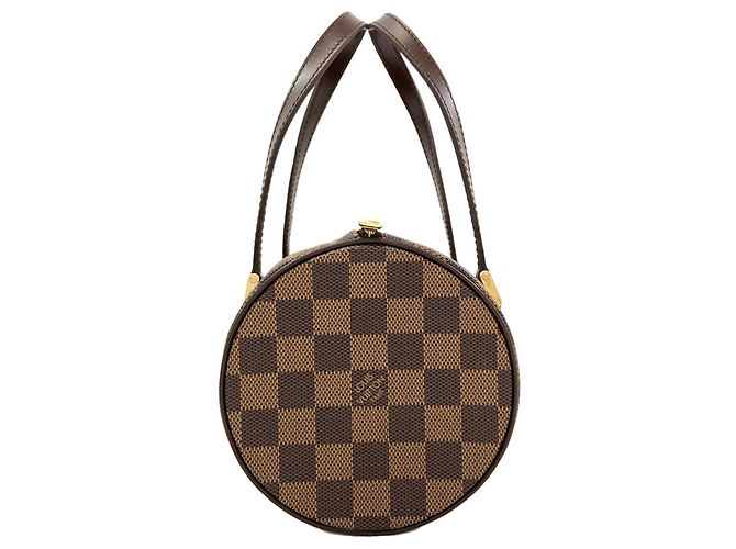 Borsa a mano Louis Vuitton N51304 Papillon 26 Damier ebene - vista 3